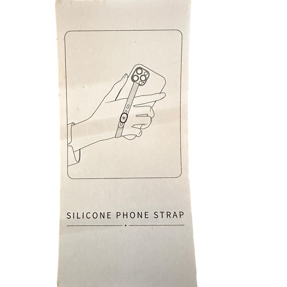 FREEw/BUNDLE NWT Silicone Phone Strap 2pk - Picture 3 of 4